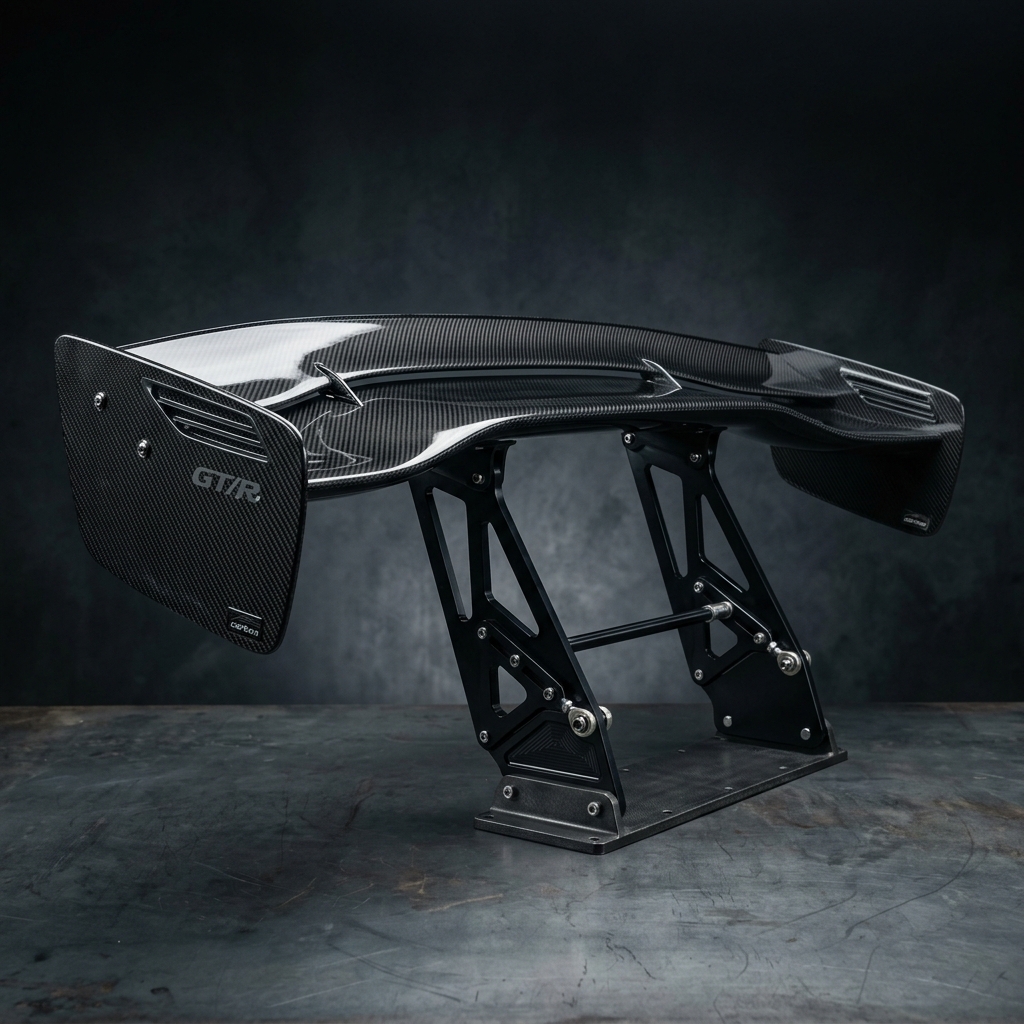 BoostyBuilt Carbon Fiber GT-Spec Rear Wing