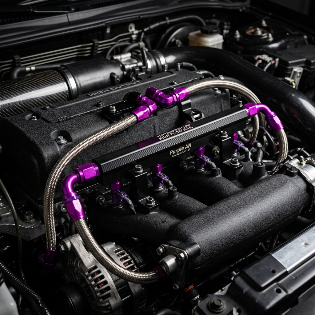 BoostyBuilt B-Series High-Flow Fuel Rail